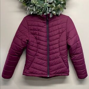 DSG Puffer Jacket Eggplant Size S